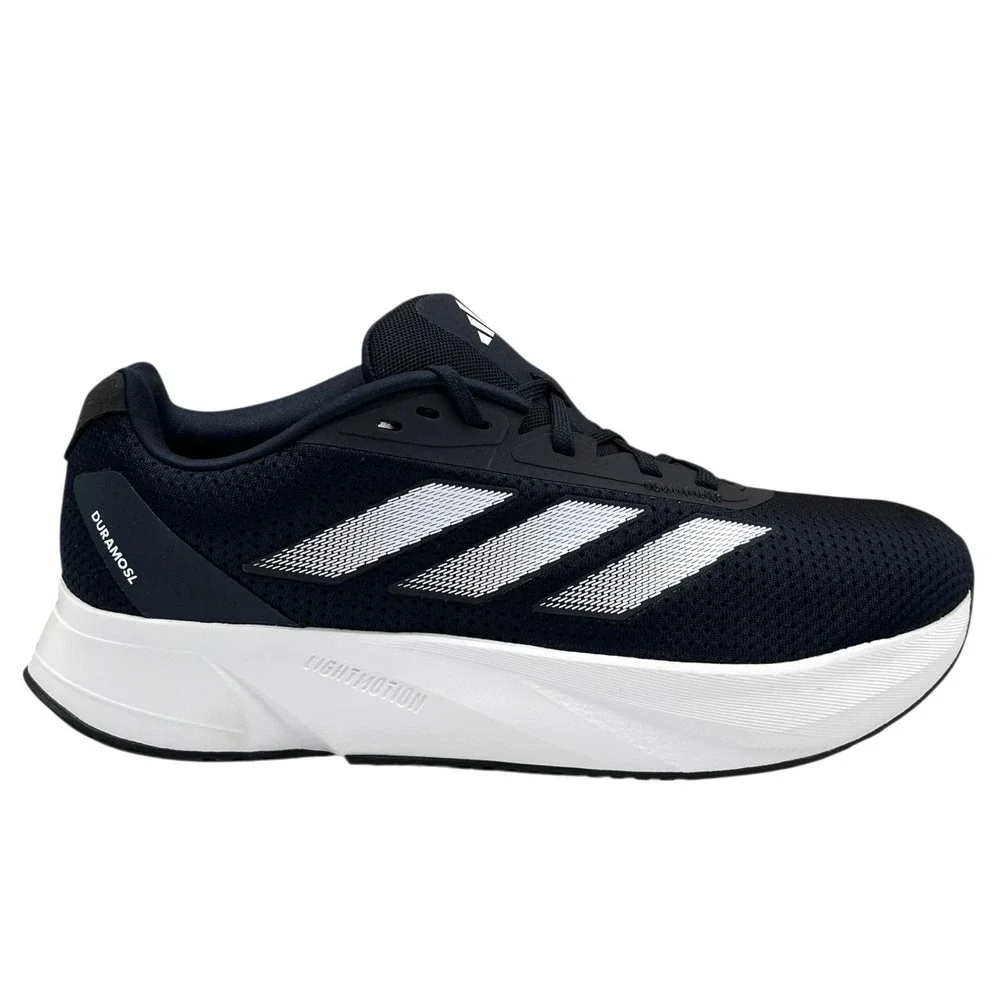 Adidas Duramo SL Mens Running‎ Shoes Size 12 Navy Blue White Athletic Comfort